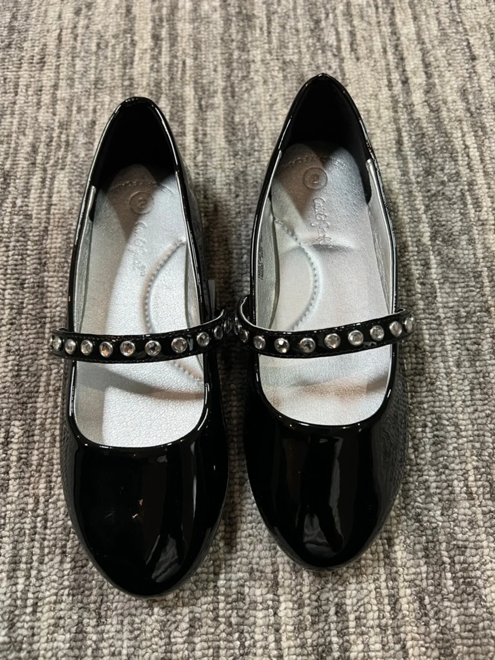 Cat & Jack - Kids' Brooke Ballet Flats Size 2